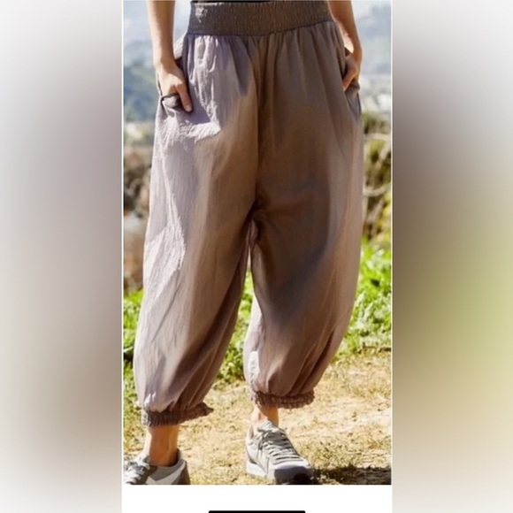 FP Movement Free People Parachute Pants in Gray Size Med - Picture 2 of 10